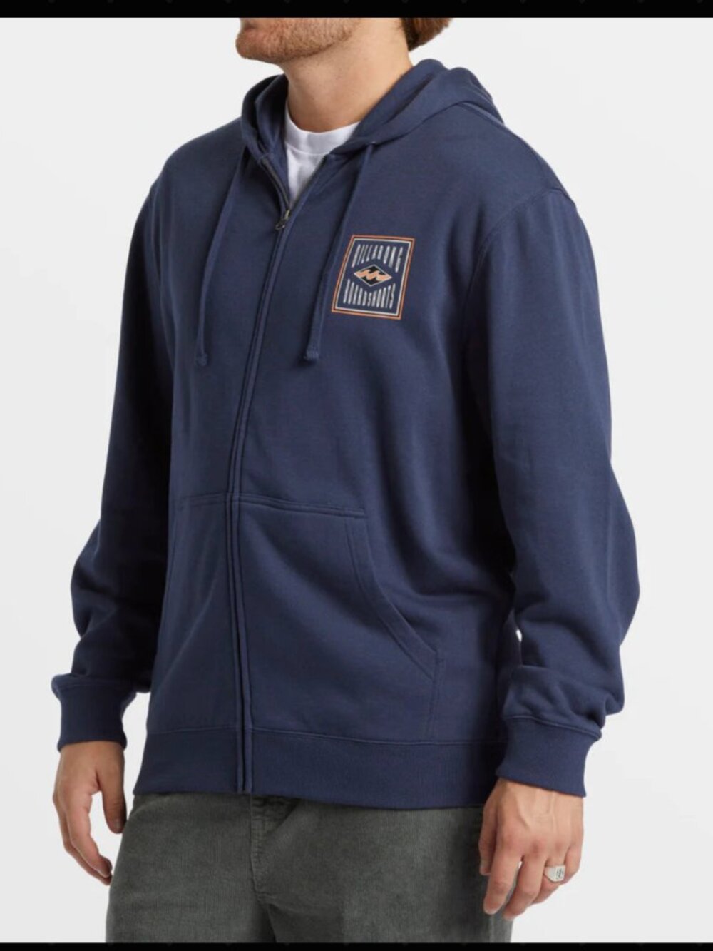 Billabong - Short Sands Zip Hoodie - Dusty Navy